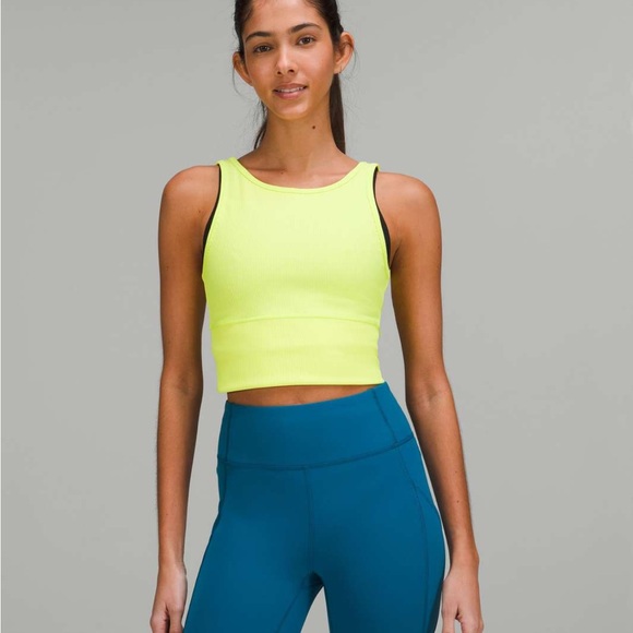Lululemon Power Pivot Highlighter Tank Top size 2 - Picture 1 of 3